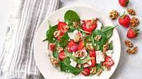 Spinach, Walnut and Strawberry Salad Spinach, Walnut and Strawberry Salad