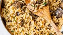 Mushroom Stroganoff Mushroom Stroganoff