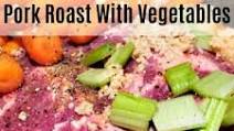 Slow Cooker Pork Roast With Vegetables Recipe Slow Cooker Pork Roast With Vegetables Recipe