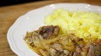 Fried Chicken Liver with Onions Fried Chicken Liver with Onions