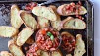 Bruschetta with Roasted Garlic Bruschetta with Roasted Garlic