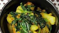 Aloo Palak Recipe Aloo Palak Recipe