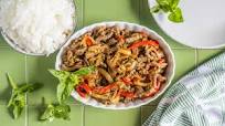 Thai Spicy Basil Beef Thai Spicy Basil Beef