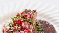 Pork Chops with Pomegranate Glaze Pork Chops with Pomegranate Glaze