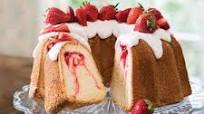 Strawberry Swirl Pound Cake Strawberry Swirl Pound Cake