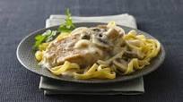 Pork Chops in Savory Mushroom Cream Sauce Pork Chops in Savory Mushroom Cream Sauce