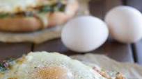 Creamed Spinach and Egg Pizza Creamed Spinach and Egg Pizza