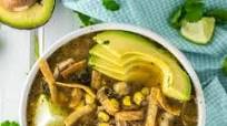 Salsa Verde Chicken Pozole Salsa Verde Chicken Pozole