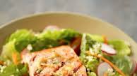 Garlic Grilled Alaska Salmon Salad Garlic Grilled Alaska Salmon Salad