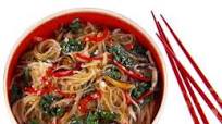 Vegetarian Korean Noodles (Japchae) Vegetarian Korean Noodles (Japchae)