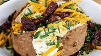 Fully-Loaded Baked Potato with Onion Butter Fully-Loaded Baked Potato with Onion Butter