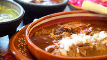 Slow-cooked goat (birria) Slow-cooked goat (birria)