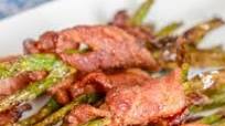 Air Fryer or Ninja Foodi Bacon Wrapped Asparagus Air Fryer or Ninja Foodi Bacon Wrapped Asparagus