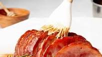 Slow Cooker Ham with Honey-Mustard Glaze Slow Cooker Ham with Honey-Mustard Glaze