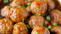 Asian Chicken Meatballs Asian Chicken Meatballs