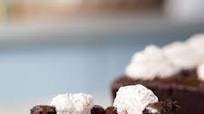 Truffle Brownie with Strawberry Truffle Brownie with Strawberry