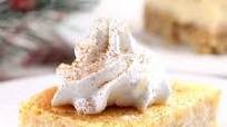 Eggnog Cheesecake Bars Eggnog Cheesecake Bars