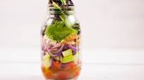 Mason Jar Greek Salad Mason Jar Greek Salad