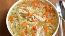 Crockpot Chicken and Cauliflower Rice Soup Crockpot Chicken and Cauliflower Rice Soup