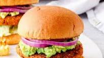 Mediterranean Chickpea Burger Mediterranean Chickpea Burger