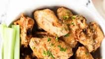 Buffalo Air Fryer Frozen Chicken Wings (No Thaw) Buffalo Air Fryer Frozen Chicken Wings (No Thaw)