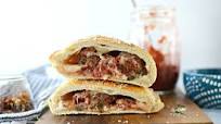 Italian Meatball Calzones Italian Meatball Calzones