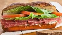 Salami and Cream Cheese Sandwich Salami and Cream Cheese Sandwich