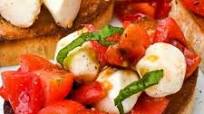 Bruschetta Mozzarella Bruschetta Mozzarella