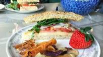 Focaccia and Pesto Breakfast Sandwich Focaccia and Pesto Breakfast Sandwich