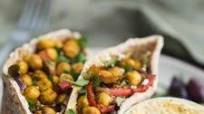 Chickpea Shawarma Stuffed Pita Chickpea Shawarma Stuffed Pita