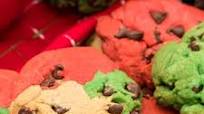Christmas Chocolate Chip Cookies Christmas Chocolate Chip Cookies