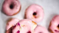 Rosewater Glazed Donuts Rosewater Glazed Donuts