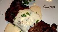 Steak With Creamy Garlic Parmesan Sauce Steak With Creamy Garlic Parmesan Sauce