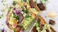 Avocado Bruschetta Appetizer Avocado Bruschetta Appetizer