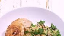 Chicken with Lemon and Warm Bulgur Salad with Thyme Chicken with Lemon and Warm Bulgur Salad with Thyme