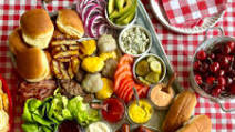 Hot Dog and Hamburger Tray Hot Dog and Hamburger Tray