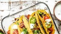 Baked Beef and Black Bean Tacos Baked Beef and Black Bean Tacos