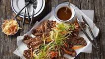 Korean-Style Beef Short Ribs with Pickled Vegetables Korean-Style Beef Short Ribs with Pickled Vegetables