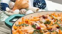 Spicy Sausage Penne Bake Spicy Sausage Penne Bake