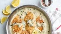 Easy Creamy Chicken Piccata Easy Creamy Chicken Piccata