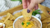 Easy, Creamy Bean Dip Easy, Creamy Bean Dip