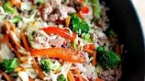 Chicken Cabbage & Broccoli Stir Fry Chicken Cabbage & Broccoli Stir Fry