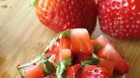 Strawberry Bruschetta with Cream Cheese Strawberry Bruschetta with Cream Cheese