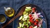 Horiatiki (Greek Village Salad) Horiatiki (Greek Village Salad)