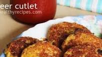 Paneer cutlet