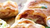 Ham and Swiss Stromboli Ham and Swiss Stromboli