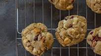 White Chocolate Chip Macadamia Cookies with Dried Cherries White Chocolate Chip Macadamia Cookies with Dried Cherries