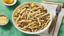 Chicken Sausage Gemelli with Parmesan Chicken Sausage Gemelli with Parmesan