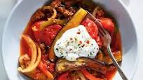 Stewed Eggplant and Minced Meat Stewed Eggplant and Minced Meat
