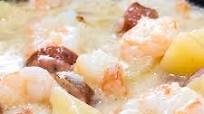 Slow Cooker Sausage and Potatoes With Shrimp Slow Cooker Sausage and Potatoes With Shrimp
